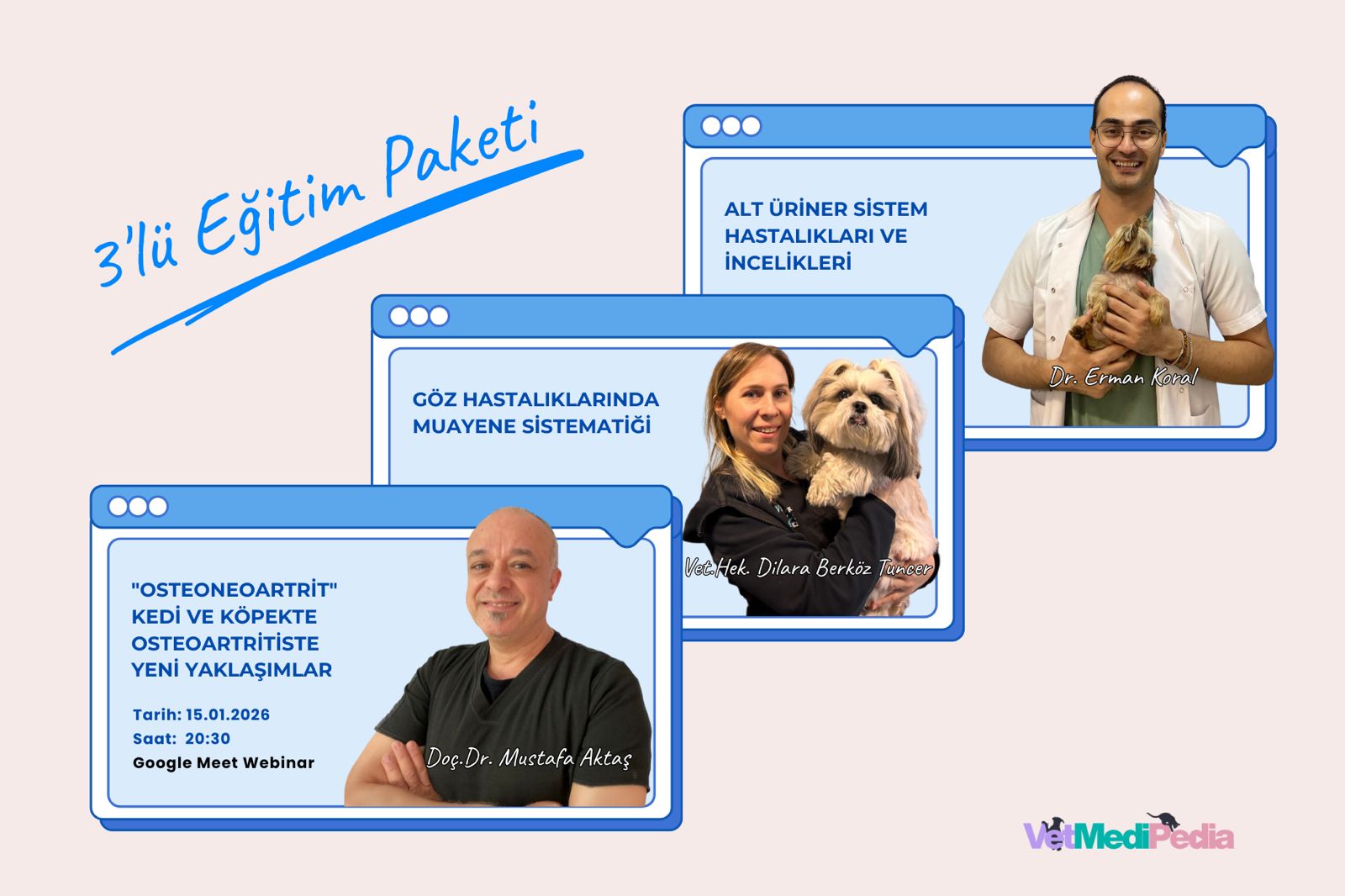 VetMediPedia 3’lü Eğitim Paketi