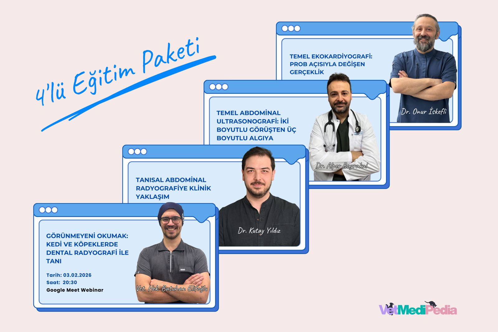 VetMediPedia 4’lü Eğitim Paketi