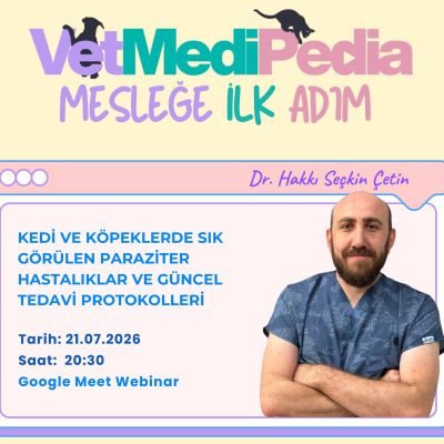 Kedi ve Köpeklerde Sık Görülen Paraziter Hastalıklar ve Güncel Tedavi Protokolleri